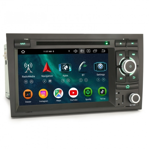 Erisin 8 Cœurs 8Go+128Go Android 16 DAB+ Autoradio pour AUDI A4 RS4 B7 RNS-E SEAT EXEO Navi CarPlay Android Auto WiFi 4G USB DSP CD Bluetooth ES9128A Erisin 8 Cœurs 8Go+128Go Android 16 DAB+ Autoradio pour AUDI A4 RS4 B7 RNS-E SEAT EXEO Navi CarPlay Android Auto WiFi 4G USB DSP CD Bluetooth ES9128A