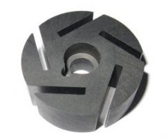 Graphite rotors and graphite aerator for aluminum degassing