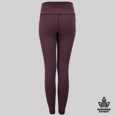 Faster High-Rise Yoga Tights in Cassis Faster