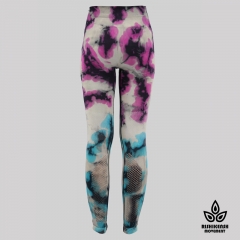 Move with Your Body High-Rise Yoga Tights in Graffiti Tie-Dye