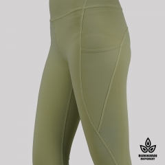 Speed Up High-Rise Yoga Tights in Light OLive