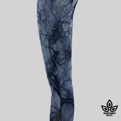 Underwater HIgh Waist Tights in Tie Dye Design