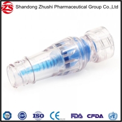 Extension Tube with Positive Pressure Needle Free Connector/Needleless Connector