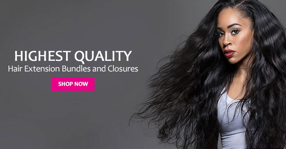 Human Hair Bundles With Closure