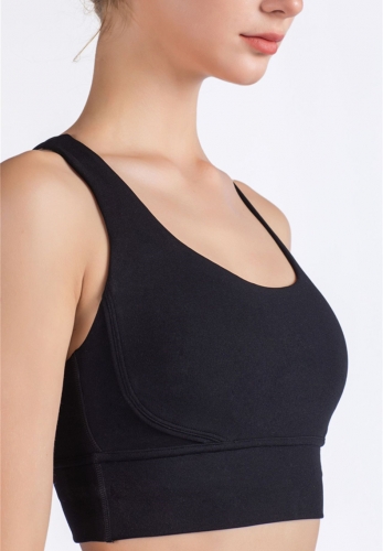 Naked feeling skin-friendly yoga sports vest