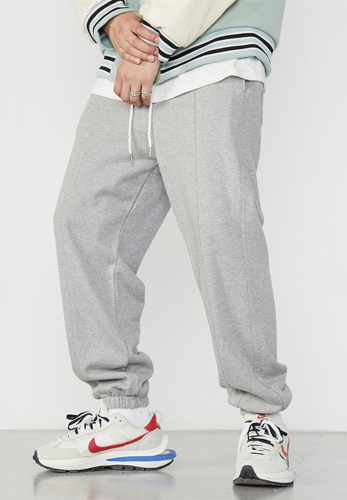2021 Autumn & Winter Solid Color Loose All-Match Sweatpants