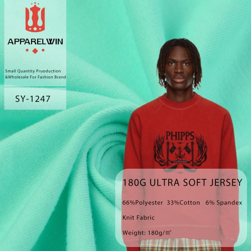 180gsm ultra soft jersey