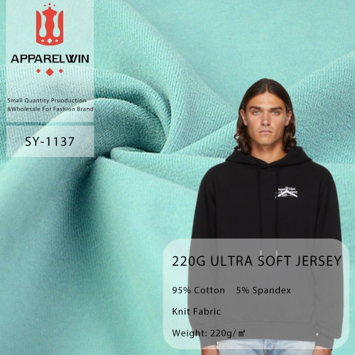 220gsm ultra soft jersey