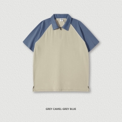 Grey Camel-Dark Blue