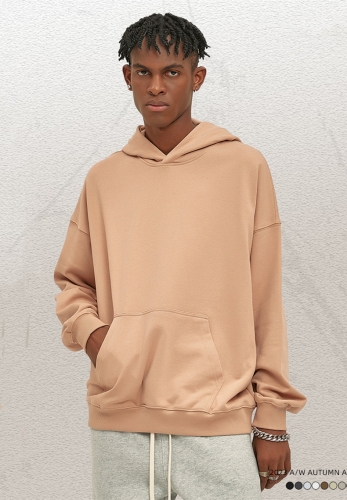 400g FOG double line hooded sweater