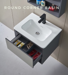 Aluminum Minimalist Bathroom vanity