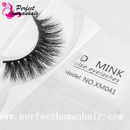 Mink Lashes 3D Mink False Eyelashes Long Lasting Lashes Natural & Lightweight Mink Eyelashes 1 pair Packaging XM066
