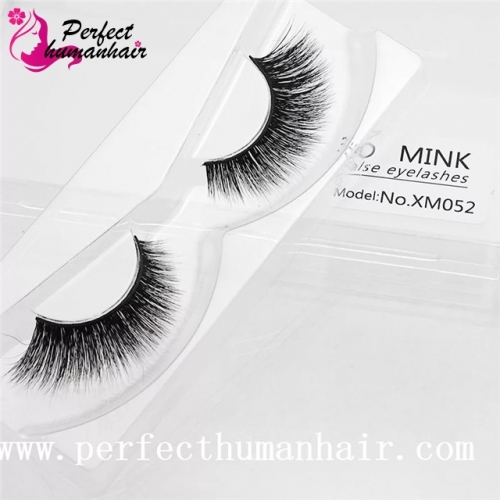 Mink Lashes 3D Mink False Eyelashes Long Lasting Lashes Natural & Lightweight Mink Eyelashes 1 pair Packaging