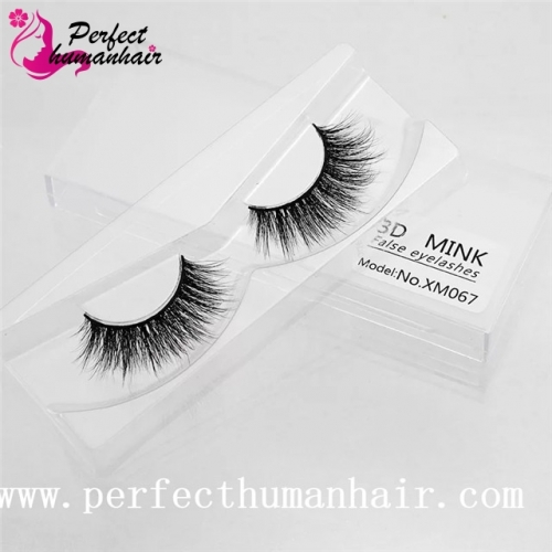 Mink Lashes 3D Mink False Eyelashes Long Lasting Lashes Natural & Lightweight Mink Eyelashes 1 pair Packaging