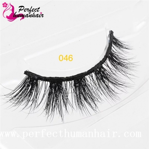 Mink Lashes 3D Mink False Eyelashes Long Lasting Lashes Natural & Lightweight Mink Eyelashes 1 pair Packaging