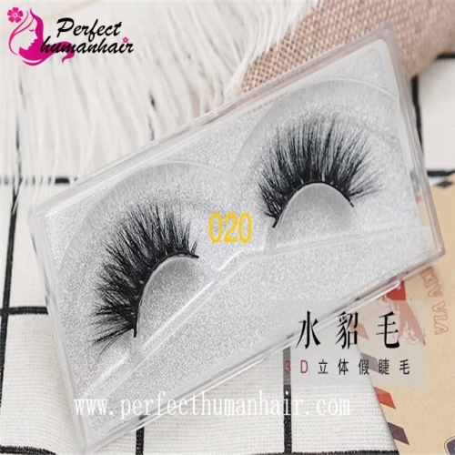 Mink Lashes 3D Mink False Eyelashes Long Lasting Lashes Natural & Lightweight Mink Eyelashes 1 pair Packaging xm020