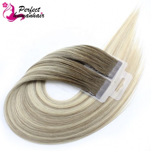 Wholesale Virgin Human Hair Vendors Textured Tape In Extensions Virgin Human Hair Extension cuticle tape in hair extension tape hair extension