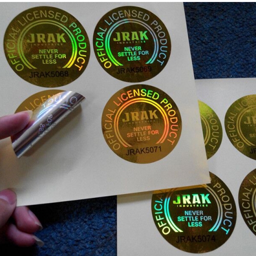 OEM Design Colorful Multi Spectrum Hologram Labels,Authenticity multi spectrum hologram sticker,multi spectrum security labels