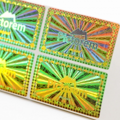 OEM Design Colorful Multi Spectrum Hologram Labels,Authenticity multi spectrum hologram sticker,multi spectrum security labels