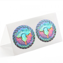 Hot sale Self adhesive sticker printing holographic sticker sheet