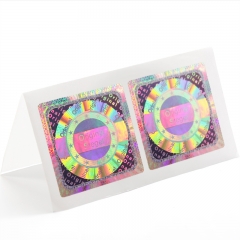 Anti-Counterfeit Custom Stickers Holographic