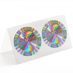 Anti-Counterfeit Custom Stickers Holographic