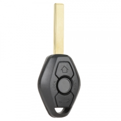 Remote Key Shell 3 Button Cupronickel Key Blade for BMW HU92 No Word