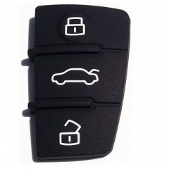 3 Button Remote Flip Key Buttons Pad for Audi A6L