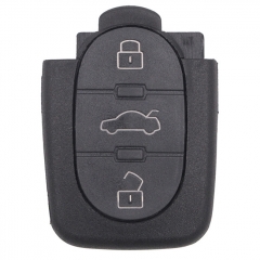 Remote Shell 3 Button for Audi Small Battery Position