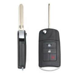 Modified Folding Remote Key Shell 3 Button for Toyota TOY43