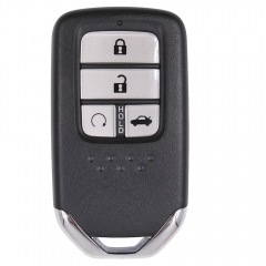 Replacement Smart Remote Key Shell Case Fob 4 Button for Honda Civic C-RV 2013-2017