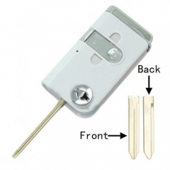 Folding Flip Remote Key Shell 3 Button for TOYOTA Camry Corolla Scion tC RAV4 TOY47