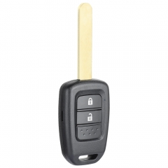 Remote Car Key Fob 2 Button 433MHz ID47 Chip for Honda Accord Civic City BR-V Crider 2013-2016 Euro