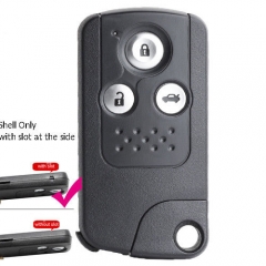 Replacement Smart Remote Key Shell Case Fob 3 Button for Honda Accord 8th Generation 2008-2013