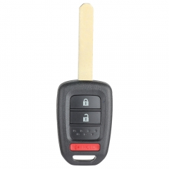 Remote Car Key Shell Case Fob 2+1 Button for Honda Crosstour CR-V Fit HR-V
