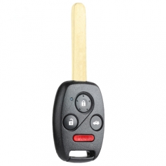 Remote Key 3+1 Button 313.8MHz ID46 Chip for 2008-2012 Honda CRV Accord G8D FCCID:MLBHLIK-1T