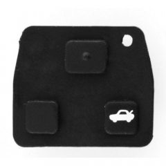 Remote Key Black Rubber Pad Keypad for Toyota 2 /3 Button