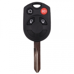 Remote Key Case Fob 4 Button for Mustang Escape Edge Expedition