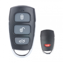 Remote Key Shell 3+1 Button for Hyundai Kia