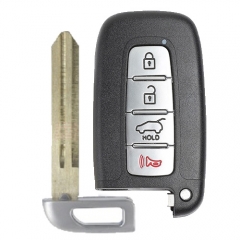 Replacement Remote Key Shell Case Fob 4 Button for Hyundai Kia