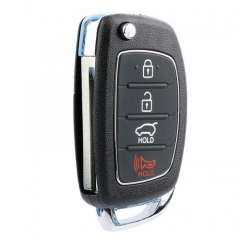 95430-4Z100 , TQ8-RKE-3F04 Flip Remote Car Key 315MHz 4D60 Chip Fob for for Hyundai Santa Fe 2013 2014 2015 2016