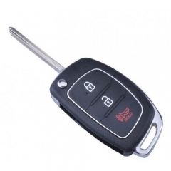 Folding Remote Key Shell 2+1 Button for Hyundai IX45 Santa Fe