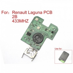 Remote Board 2 Buttons 433MHz for Renault Laguna