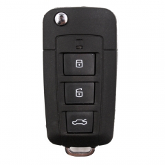 Modified Flip Remote Key Shell 3+1 Button for Kia