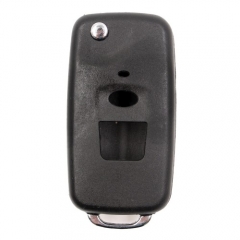 Modified Folding Remote Key Shell Case Fob 2 Button for Hyundai Elantra Santa Fe