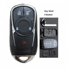Replacement Smart Key Case Shell Fob 5 Button for for Buick Encore 2017- 2019