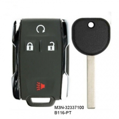 Replacement Remote Key Set for 2014-2019 Chevrolet GMC M3N-32337100 B116-PT