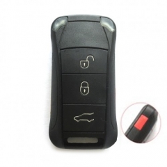 5PCS Flip Remote Key Shell 3+1 Button for Porsche