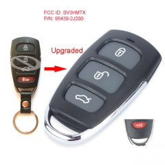Upgraded Remote Car Key Control Fob for KIA Borrego 2009-2011 FCC ID: SV3HMTX, P/N: 95430-2J200