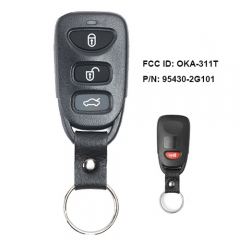 Upgraded Remote Car Key Control Fob 433MHz for KIA Optima 2010-2011 FCC ID: OKA-311T, P/N: 95430-2G101